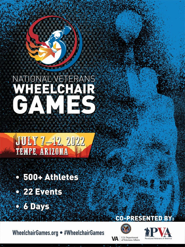 Tempe, AZ to host the 41st National Veterans Wheelchair Games