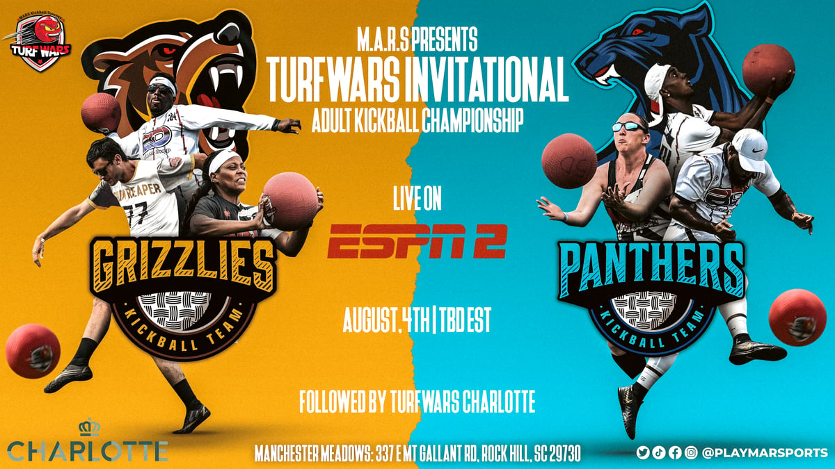 TurfWars Adult Kickball Championship live on ESPN2
