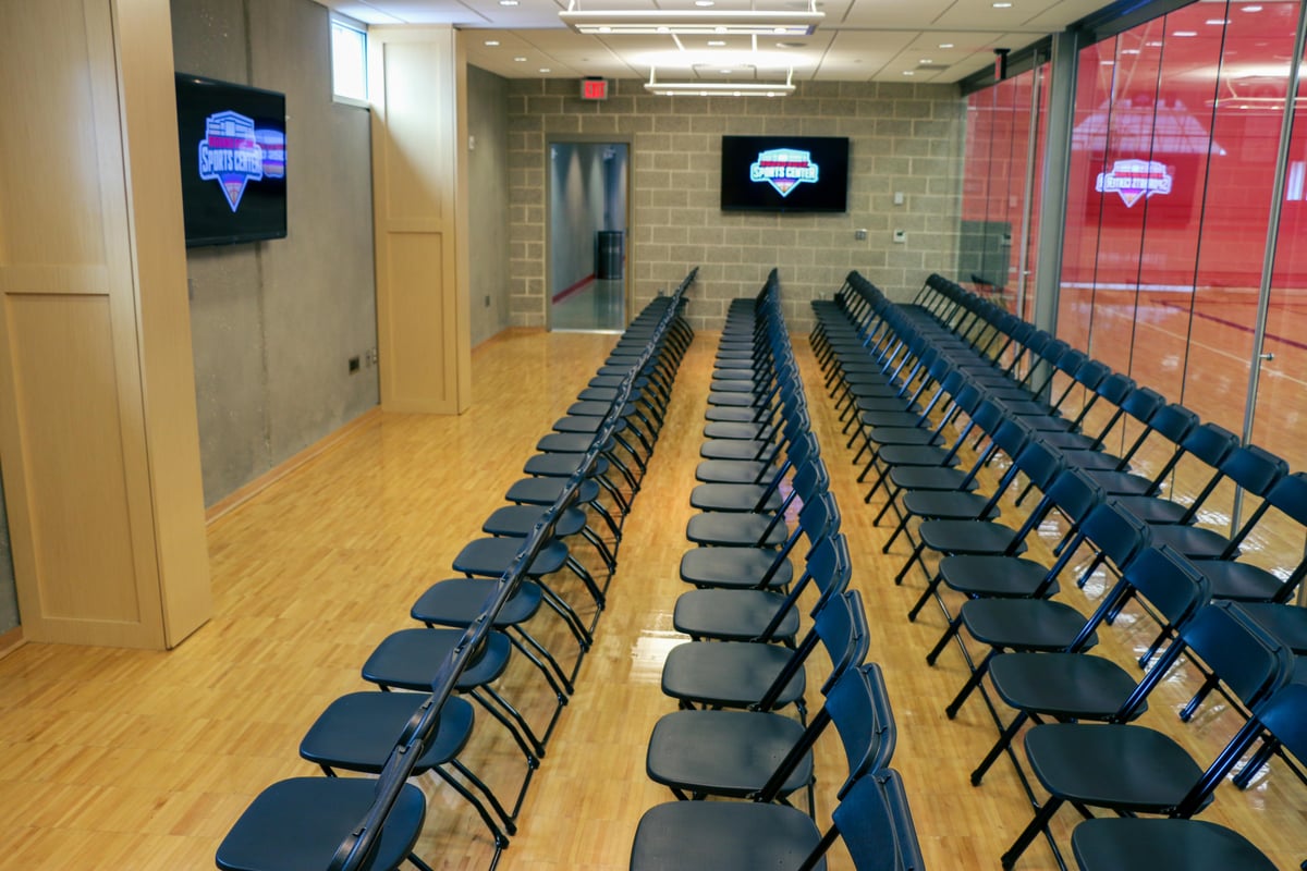 Meeting Room Configurations at the Sports Center