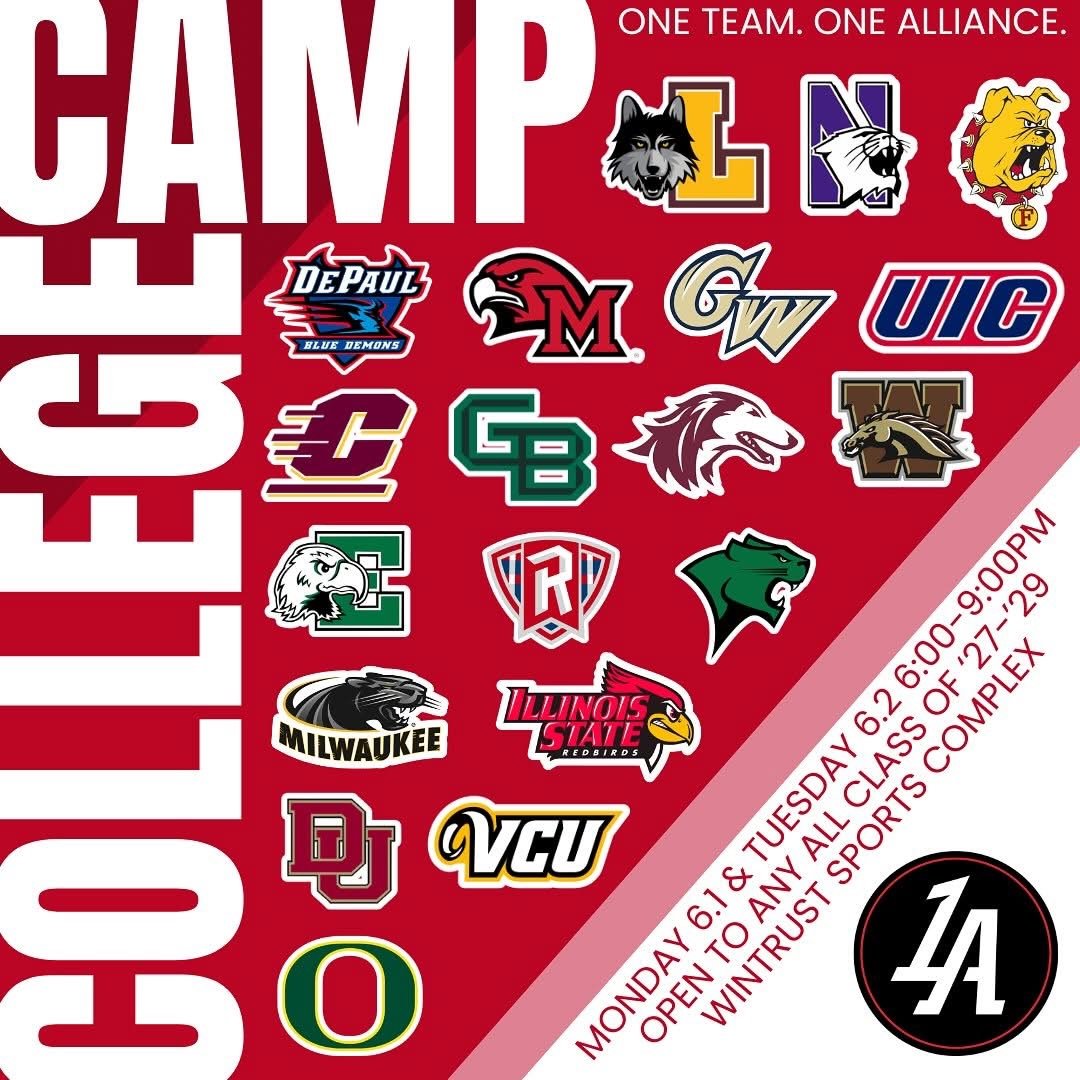 1st Alliance Volleyball Club College Camp
