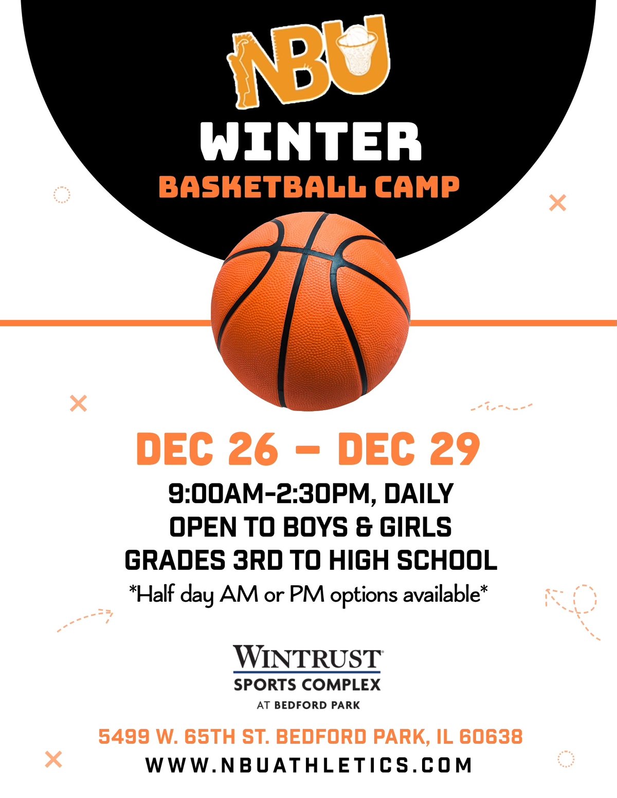 NBU Athletics Winter Basketball Camp Playeasy