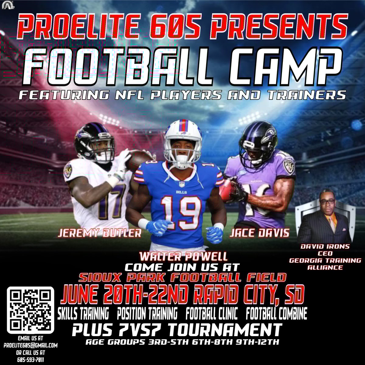 ProElite 605 Football Camp