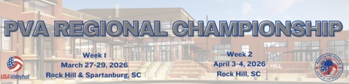 PVA Championships 14U Power, 15U-17U Girls