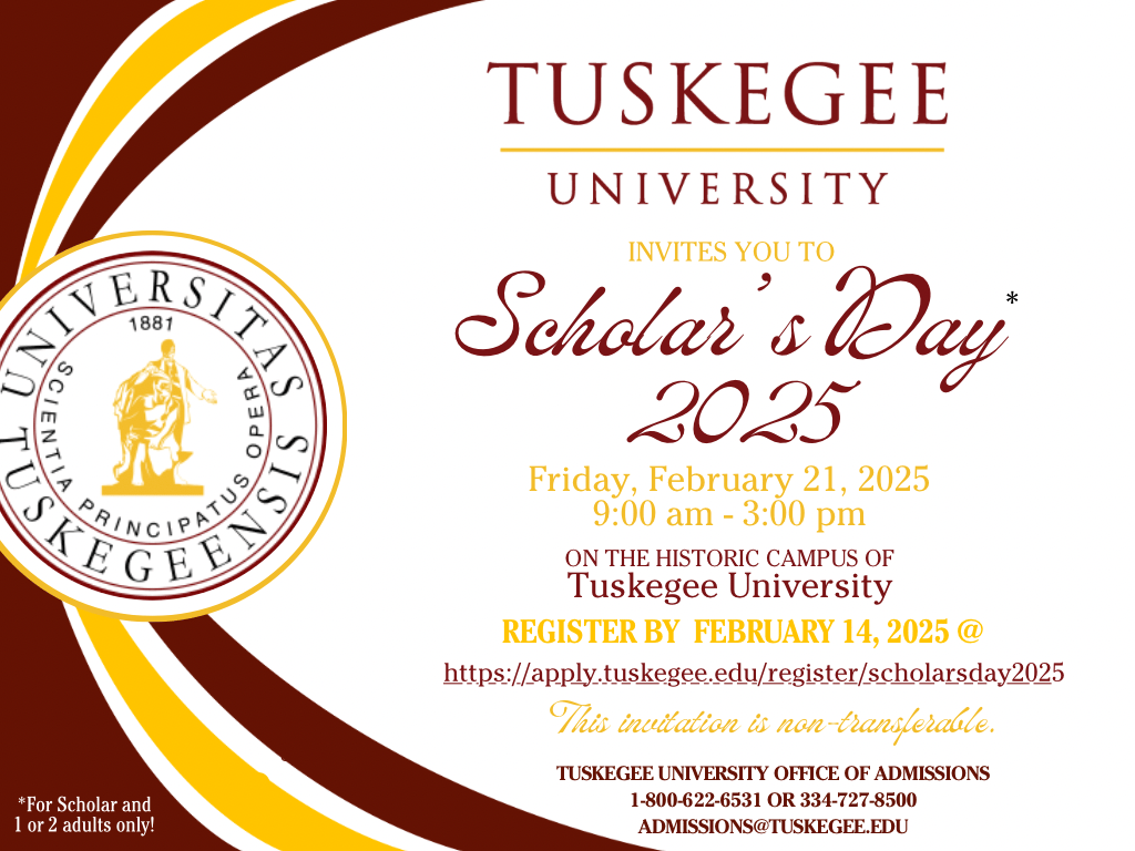 Tuskegee University Scholar's Day 2025