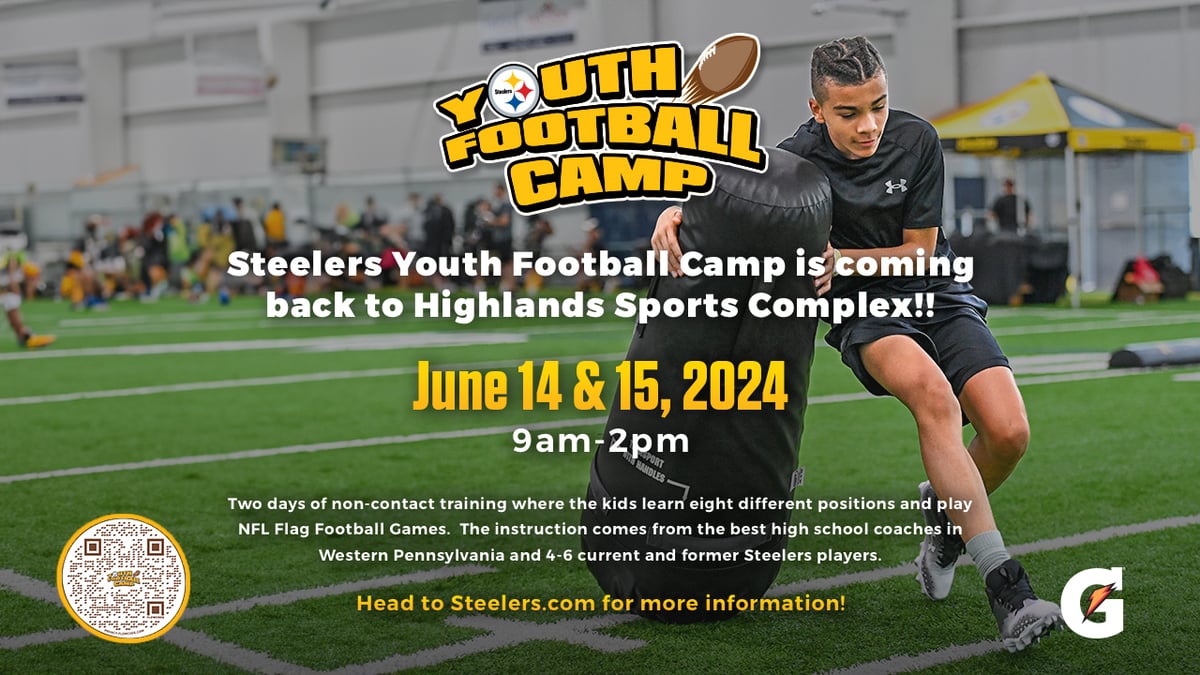 Pittsburgh Steelers Youth Football Camp 2024 Playeasy