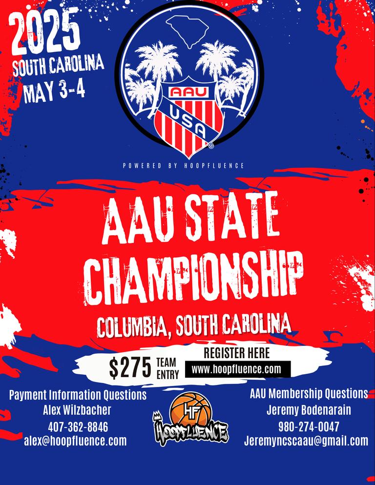 2025 South Carolina AAU Basketball State Championship