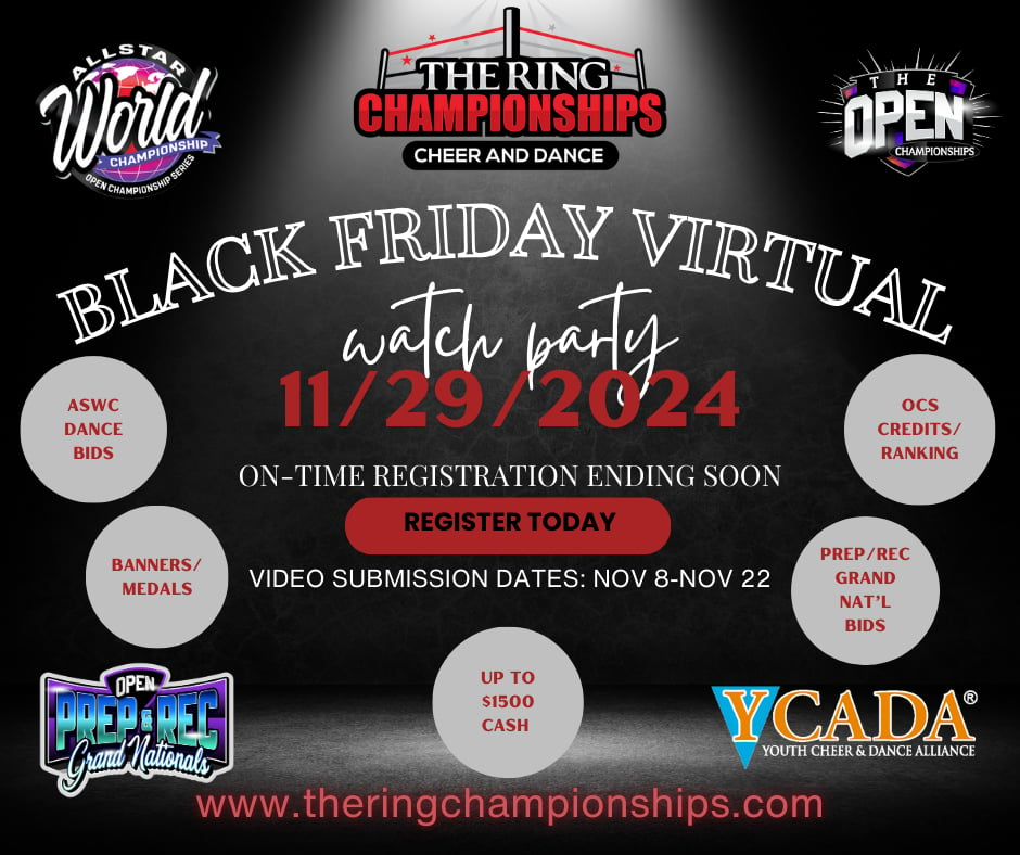 The Black Friday Virtual- Cheer and Dance Event