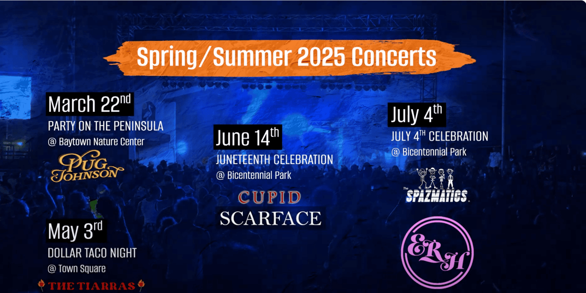 2025 Baytown Concert Series