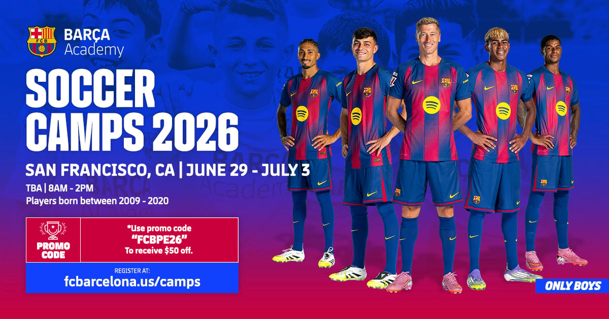 Barça Academy Camp - San Francisco, CA (BOYS)