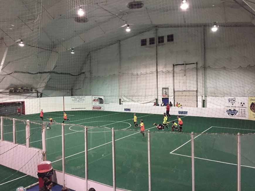 Indoor best sale center soccer