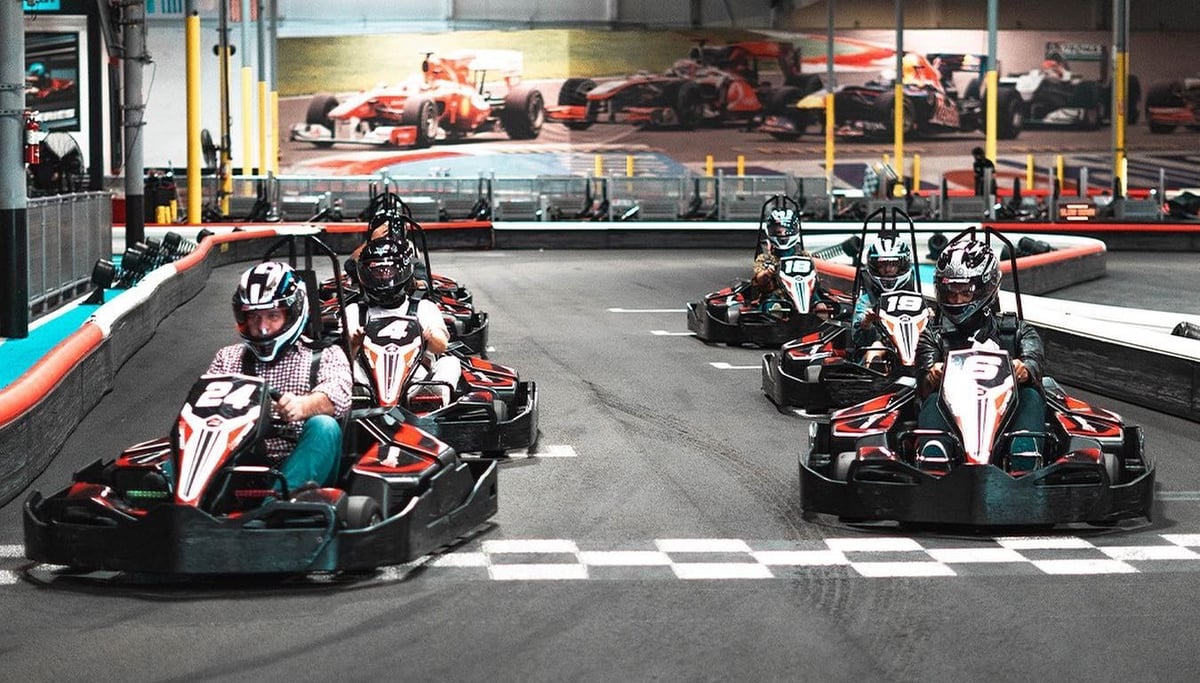 Indoor Kart Racing