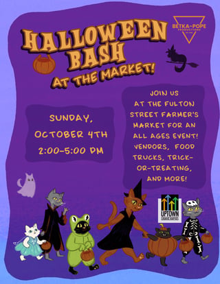 Sixth Annual Halloween Bash At The Market