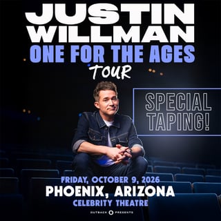 Justin Willman: One For The Ages Special Taping