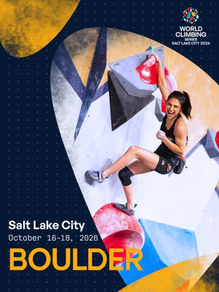 World Climbing Series Salt Lake City 2026