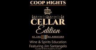 Cellar Night at The Coop | Rum and Chocolate