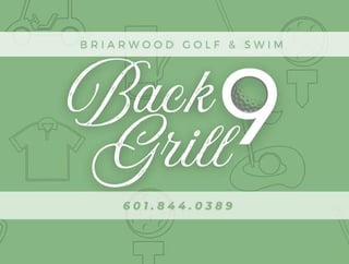 Back 9 Grill at Briarwood