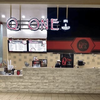 Q one BBQ & Ramen noodles