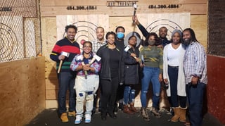 Splitting Edge Axe Throwing