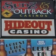 Sudz - The Hideout - The Outback Casinos