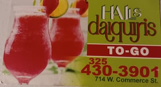 Halls Daiquiris To Go
