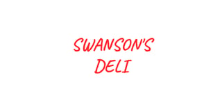 Swanson's Deli