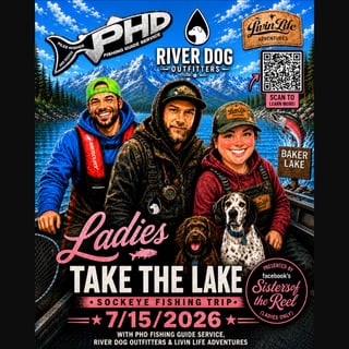 Ladies Take The Lake - Sockeye Fishing Trip 