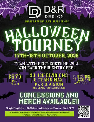2nd Annual Halloween Tournament 