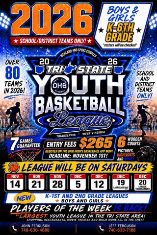 Tri State Youth Basketball League 