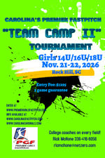 Carolina's Premier Fastpitch Team Camp II