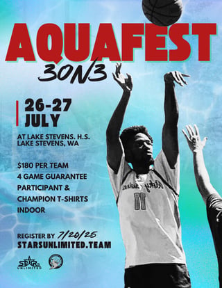2025 Stars Unlimited Aquafest 3on3 