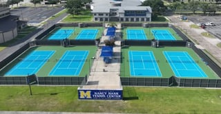 Nancy Hank Tennis Center at McNeese State University