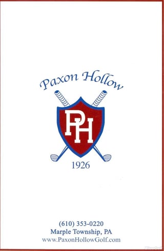 Paxon Hollow Country Club