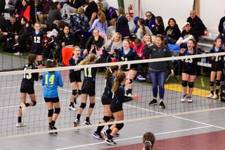 Positively Charged Volleyball