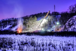 Suicide Hill Ski Jump