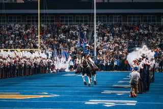 Boise State University Blue Turf