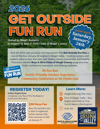 2026 Get Outside  5K Fun Run