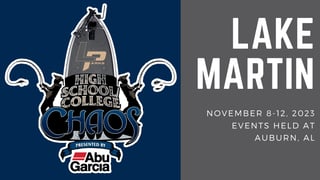 2023 Logan Parks Fishing Foundation High School/College Chaos