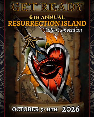 Resurrection Island Tattoo Convention