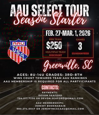 AAU Select Tour Season Starter