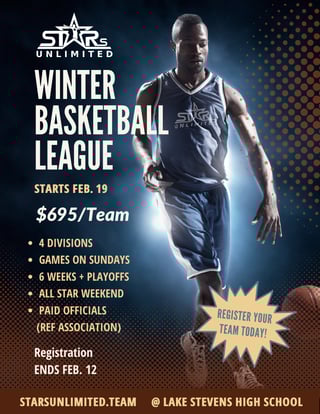Winter Basketball League