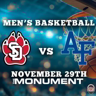 USD  vs Air Force Men's Basketball Game