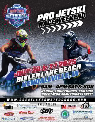 Great Lakes Watercross Pro Jetski Race Weekend