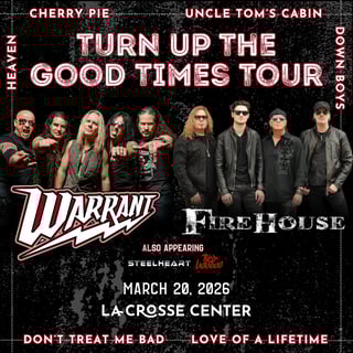Turn Up the Good Time Tour ft. Warrant and Firehouse