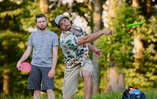 Disk Golf Whitley Branch Veteran's Park 