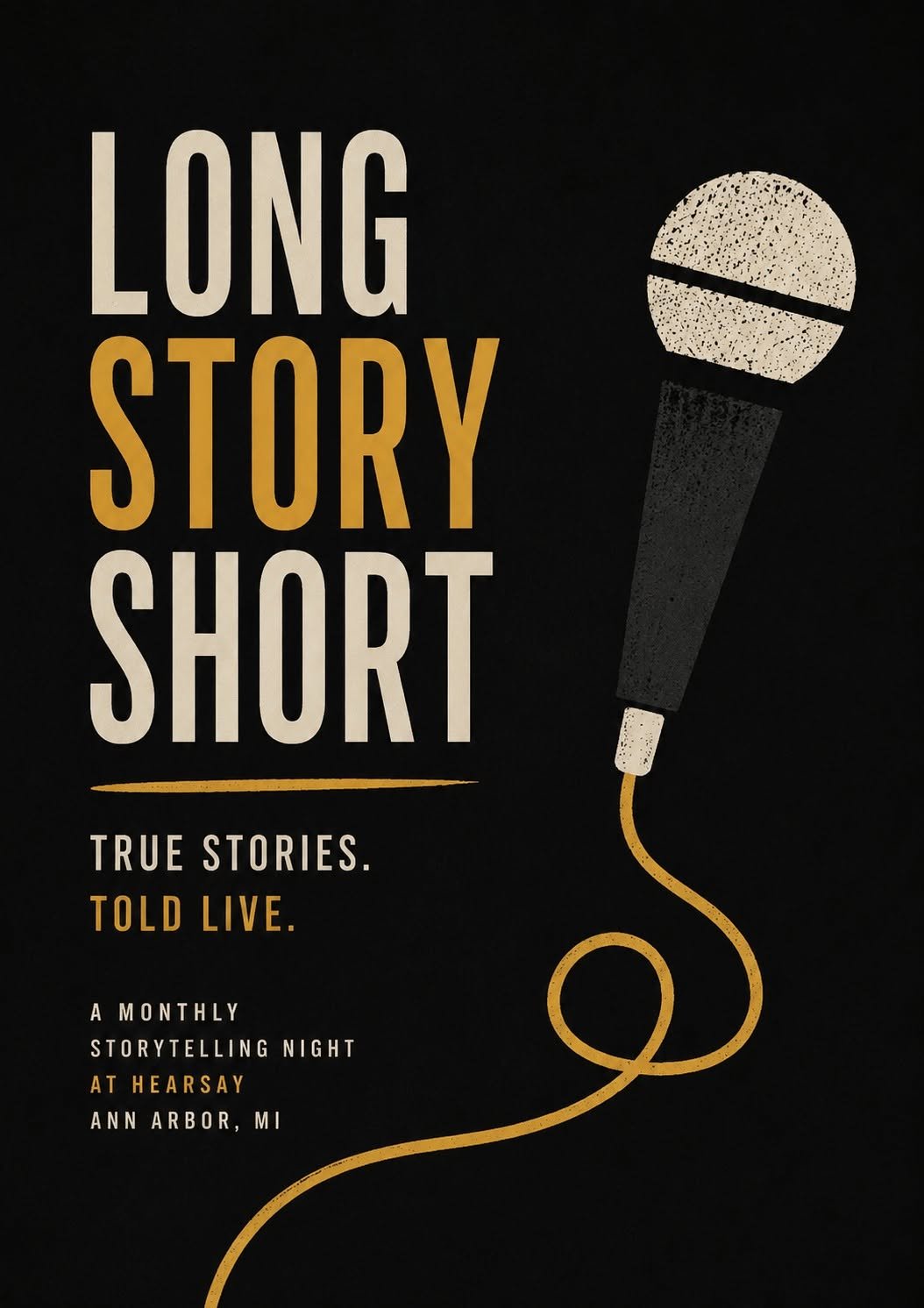 Long Story Short: A monthly storytelling night