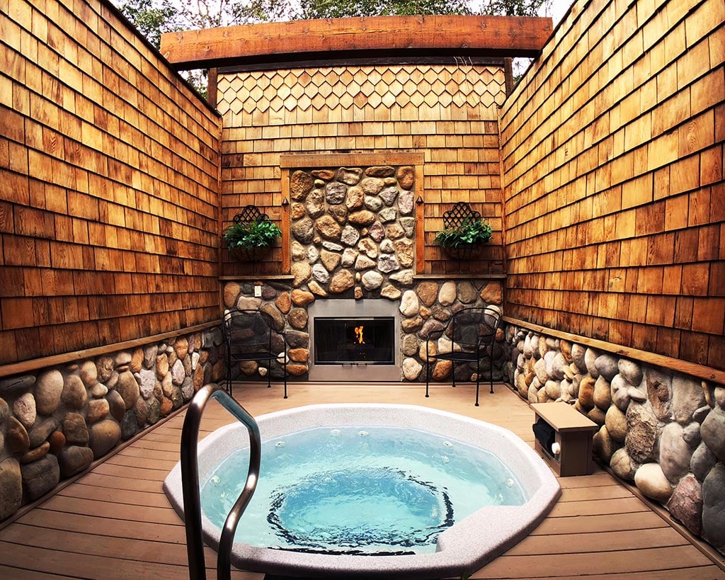 Oasis Hot Tub Garden