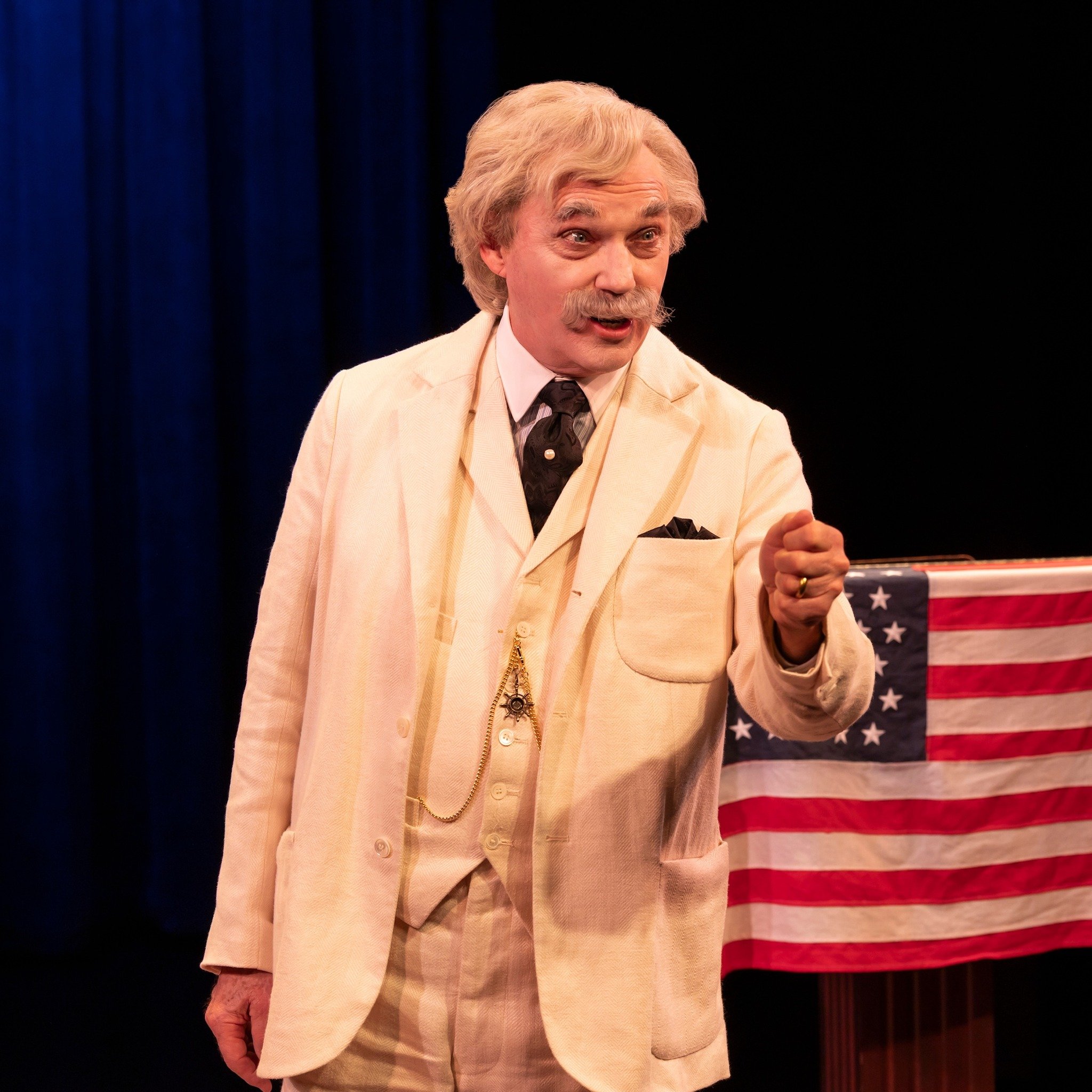 Celebrity Series at the Gogue Center Presents: Richard Thomas in “Mark Twain Tonight!”