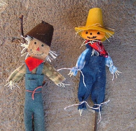 Mini Scarecrows - Craftoween at Chewacla
