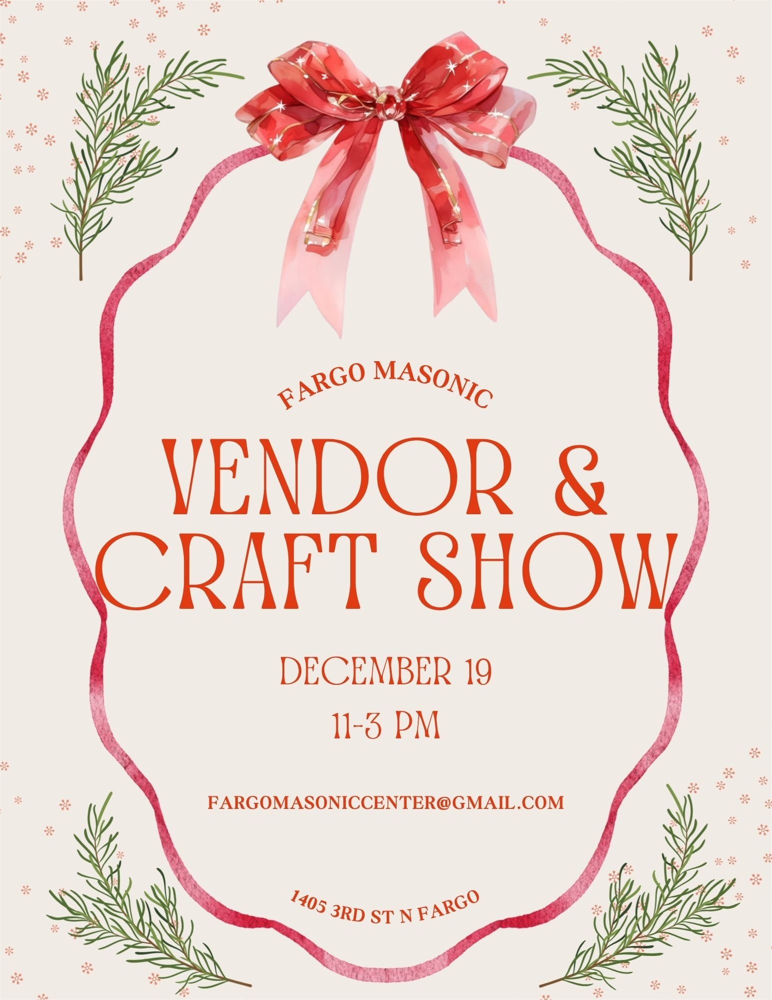 Fargo Masonic Vendor & Craft Show