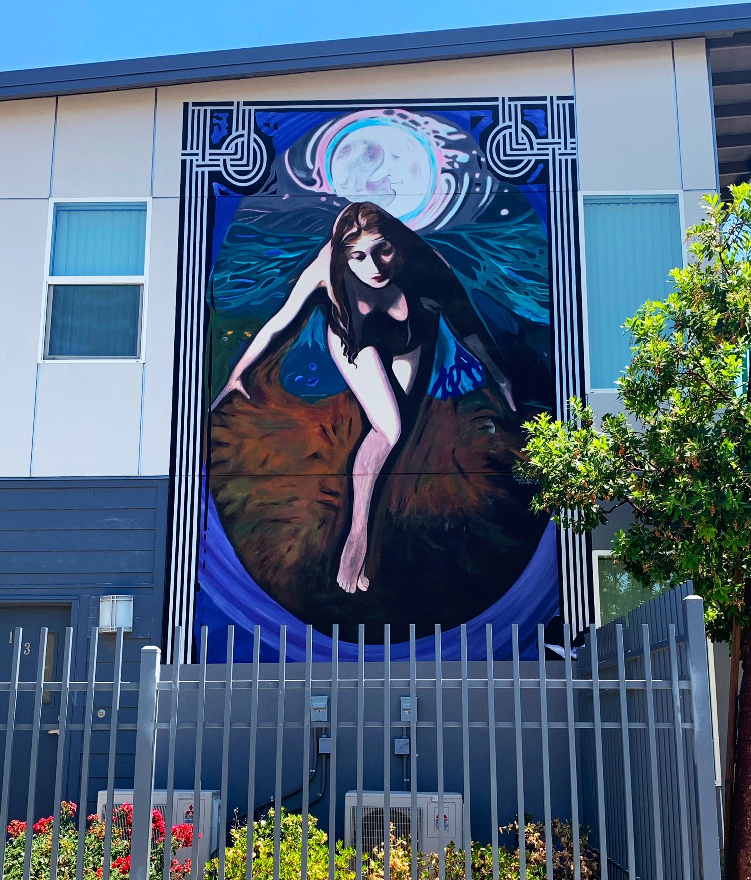 1698 Broadway Corner Mural